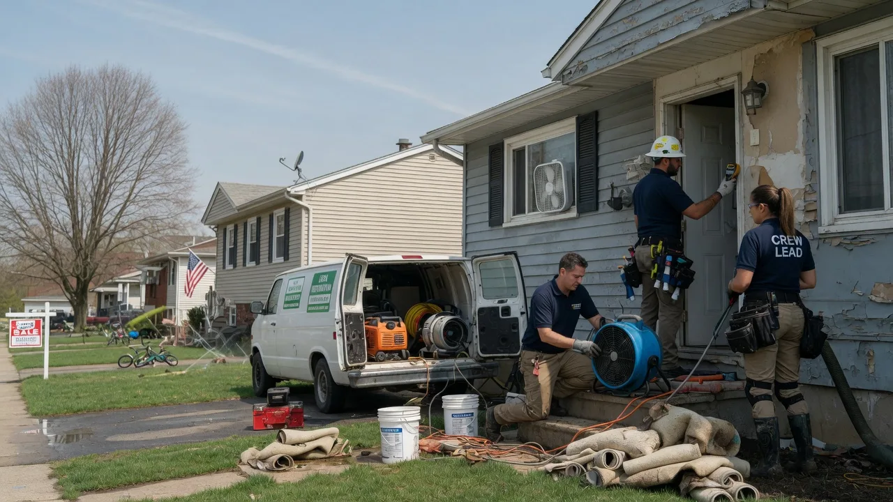 Flood Cleanup in Marietta, NY near me