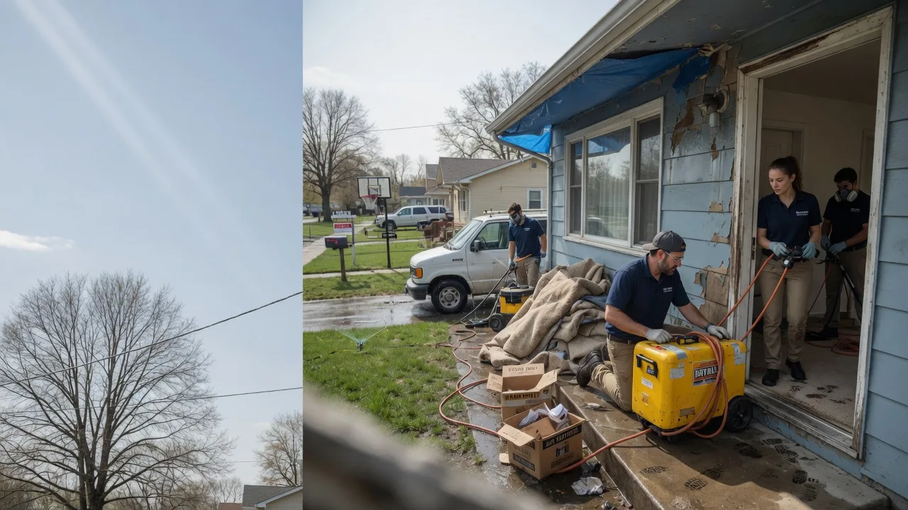 Basement Flood Cleanup in Marietta, NY near me